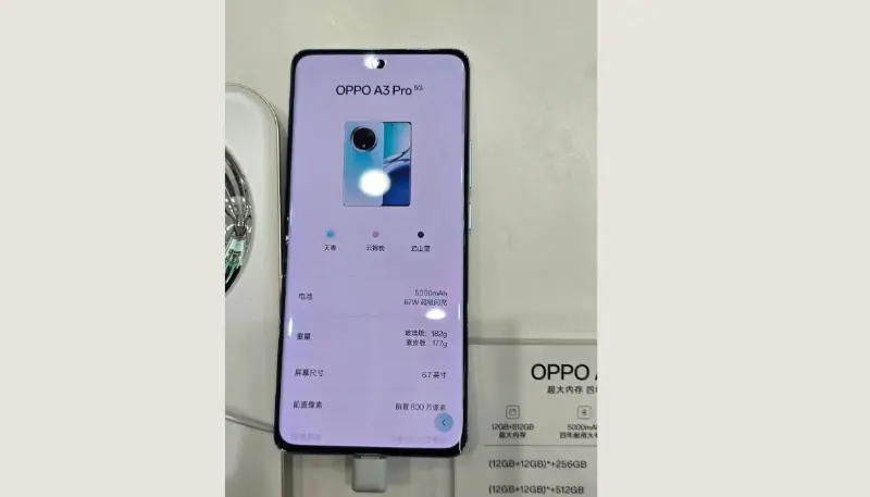 Oppo A3 Pro 5G